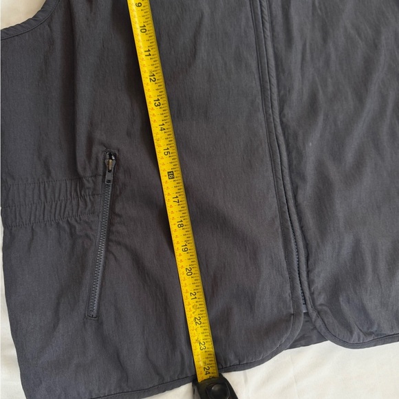 Hillard & Hanson Gray Quilted Vest with Stand-Up Collar - Picture 4 of 11